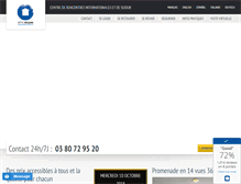 Tablet Screenshot of cri-dijon.com